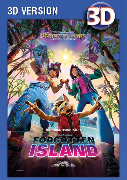 (3D) Forgotten Island – Filmplakat