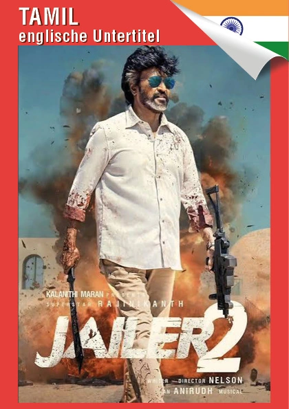 (OMU) Jailer 2 (in Tamil mit englischen Untertiteln) – Filmplakat